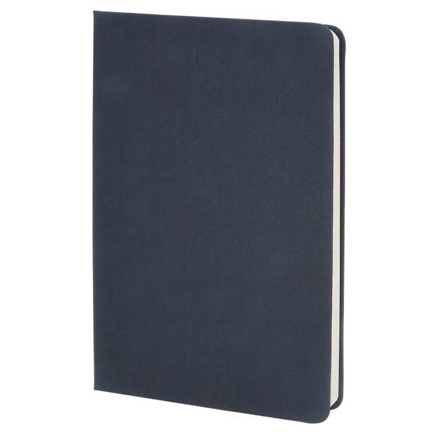 A5 rPET & FSC Certified Notebook - Navy Blue (Anti-Microbial)