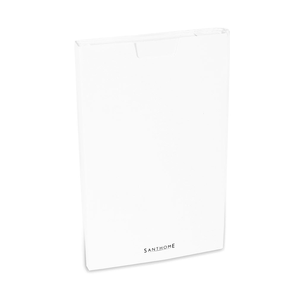 A5 Hardcover Ruled Notebook White