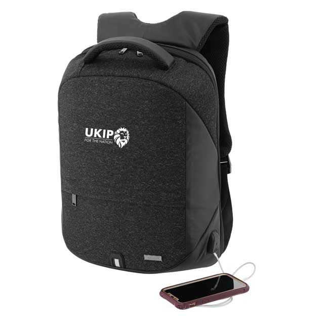 Laptop Backpack With USB Port