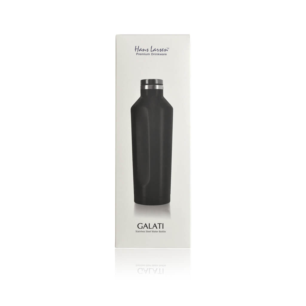 Double Wall Stainless Steel Water Bottle - Grey