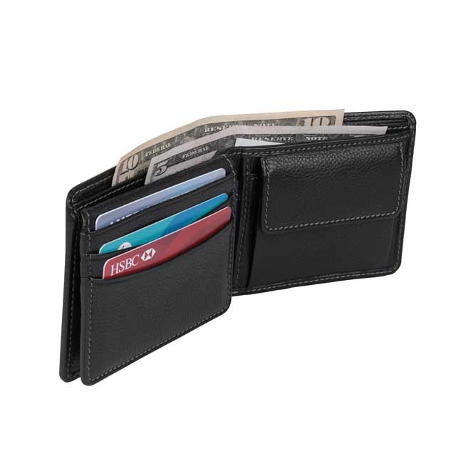 Men's Wallet In Genuine Leather (Anti-microbial)