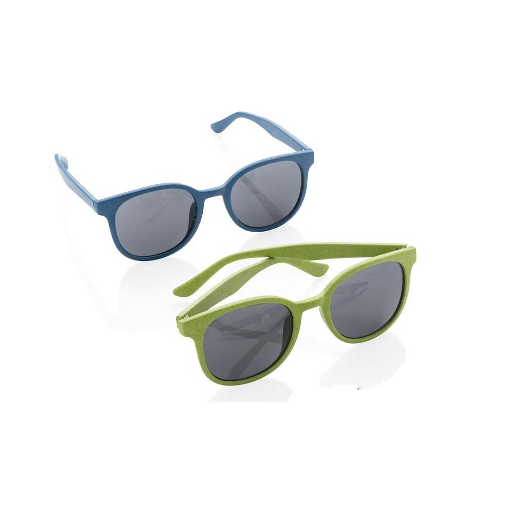 Wheat Straw Sunglasses - Green