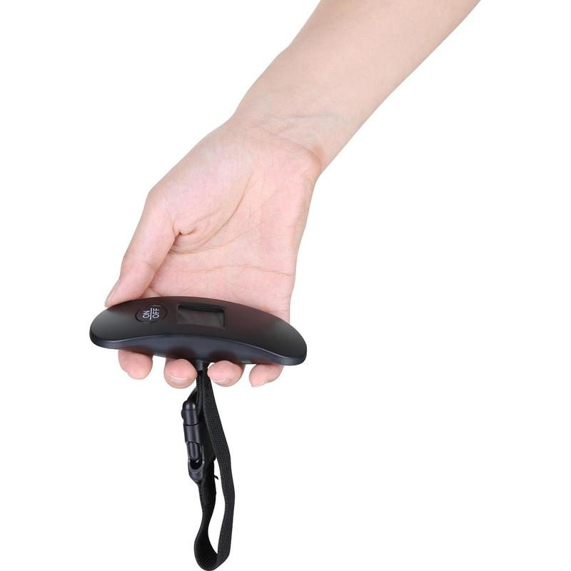 Digital Luggage Scale - Black/Black