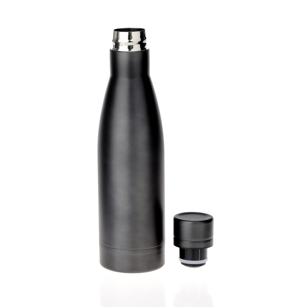 Copper Vacuum Insulated Double Wall Water Bottle - Titanium