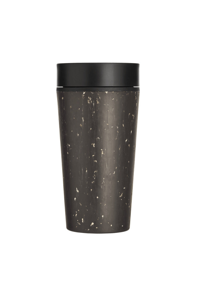 Circular Cup Black & Cosmic Black 12oz