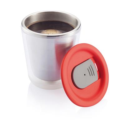 Stainless Steel Coffee Mug Red