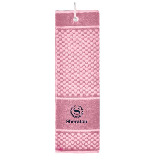 Golf Towel - Pink