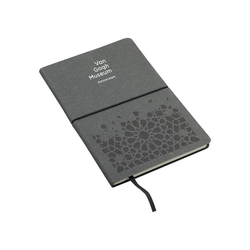 A5 Recycled Leather Soft Cover Notebook - Black