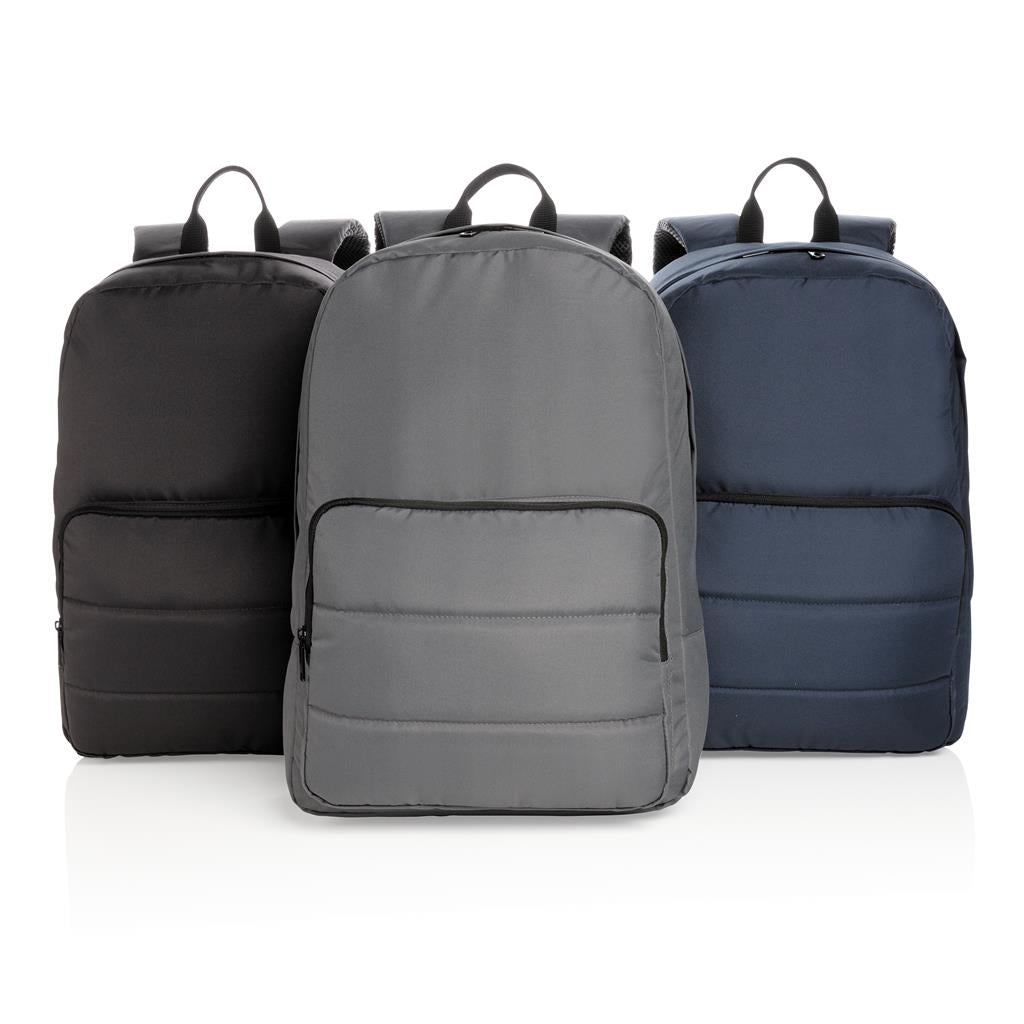 Basic 15.6" Laptop Backpack - Navy Blue