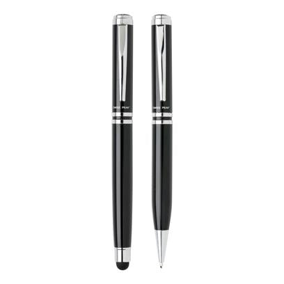 Pen Set - Black/Silver