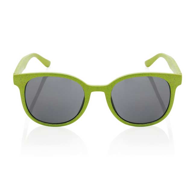 Wheat Straw Sunglasses - Green