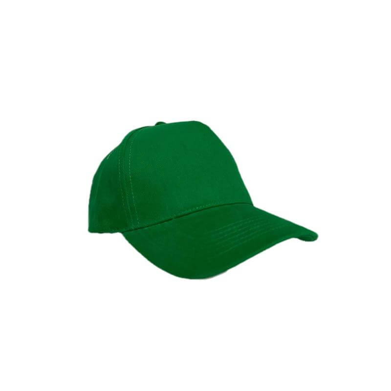 NARVA - 5 Panel Heavy Brushed Cotton Cap - Green