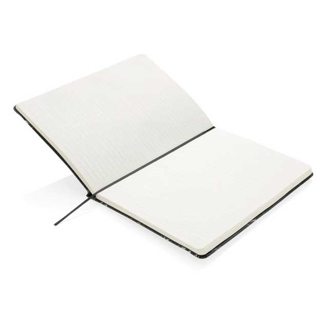 Marble PU A5 Ruled Notebook