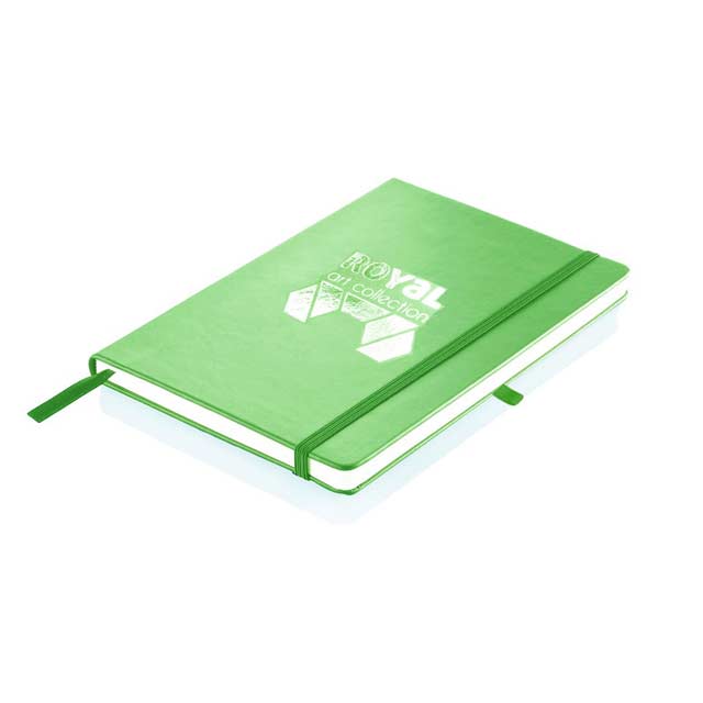 A5 Notebook With Pen Set - Green