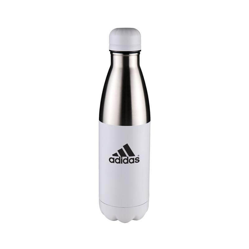 Double Wall Stainless Steel Water Bottle - White