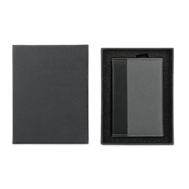 RFID Sliding Card Holder - Dark Grey