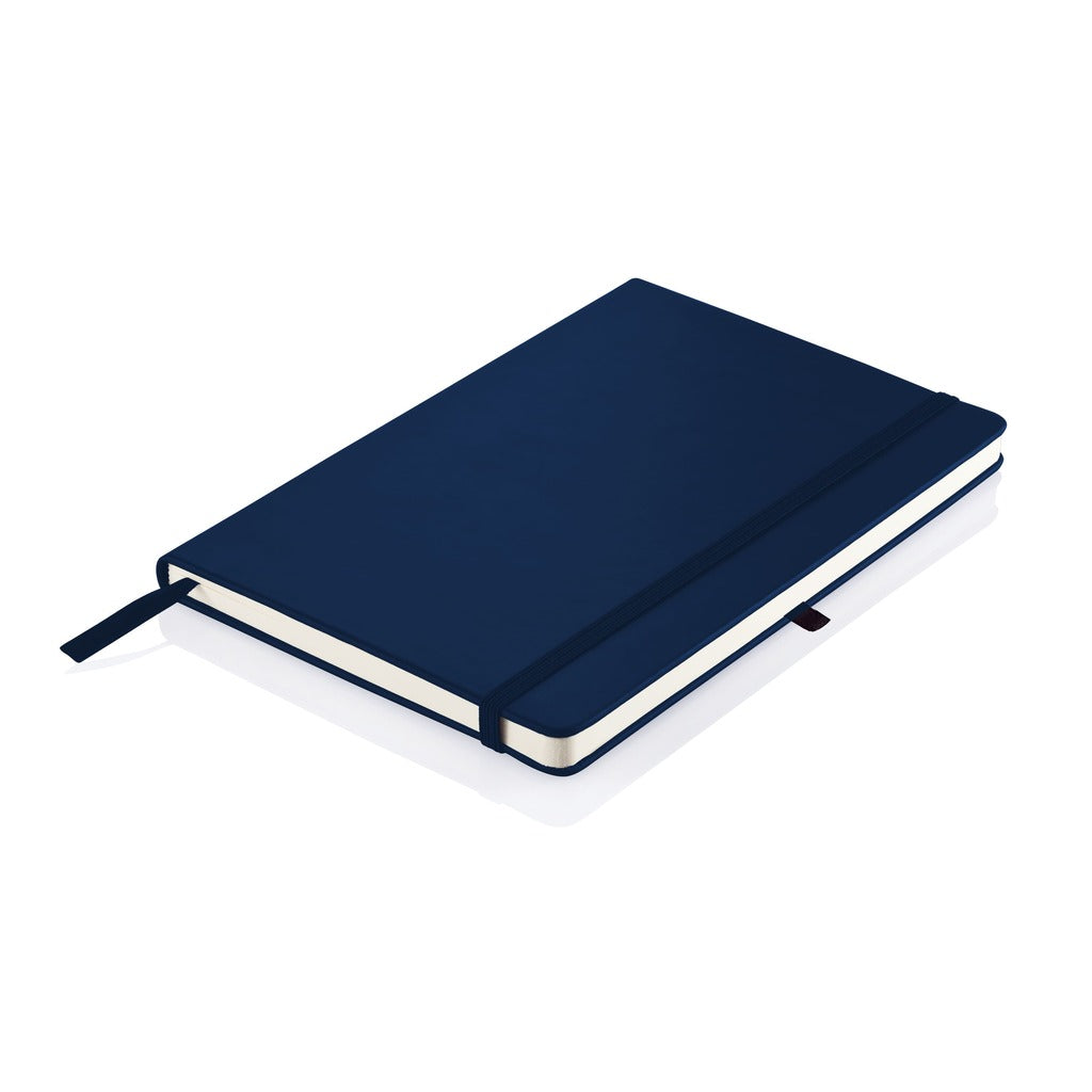 A5 Hard Cover Notebook and Pen Set - Navy