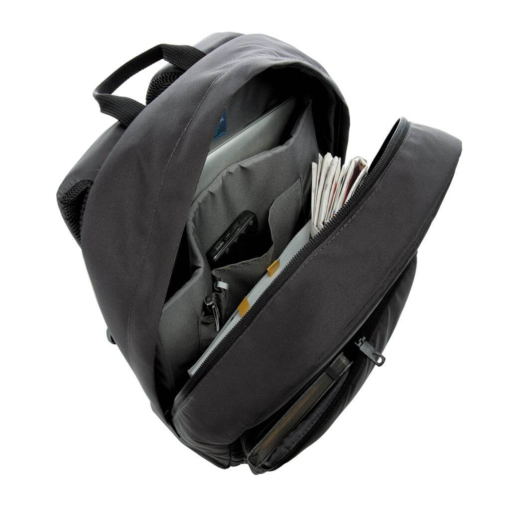 Basic 15.6" Laptop Backpack - Black