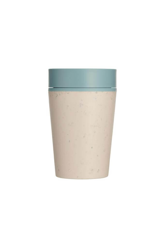 Circular Cup Cream & Faraway Blue 8oz