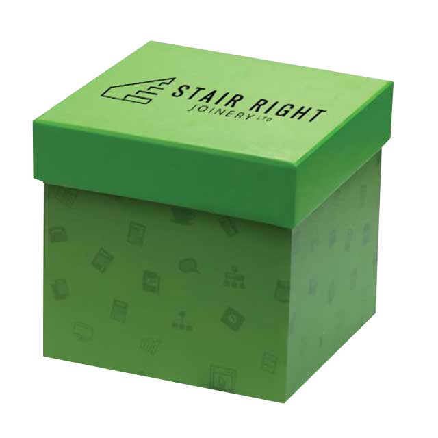 Desktop Memo Cube - Green