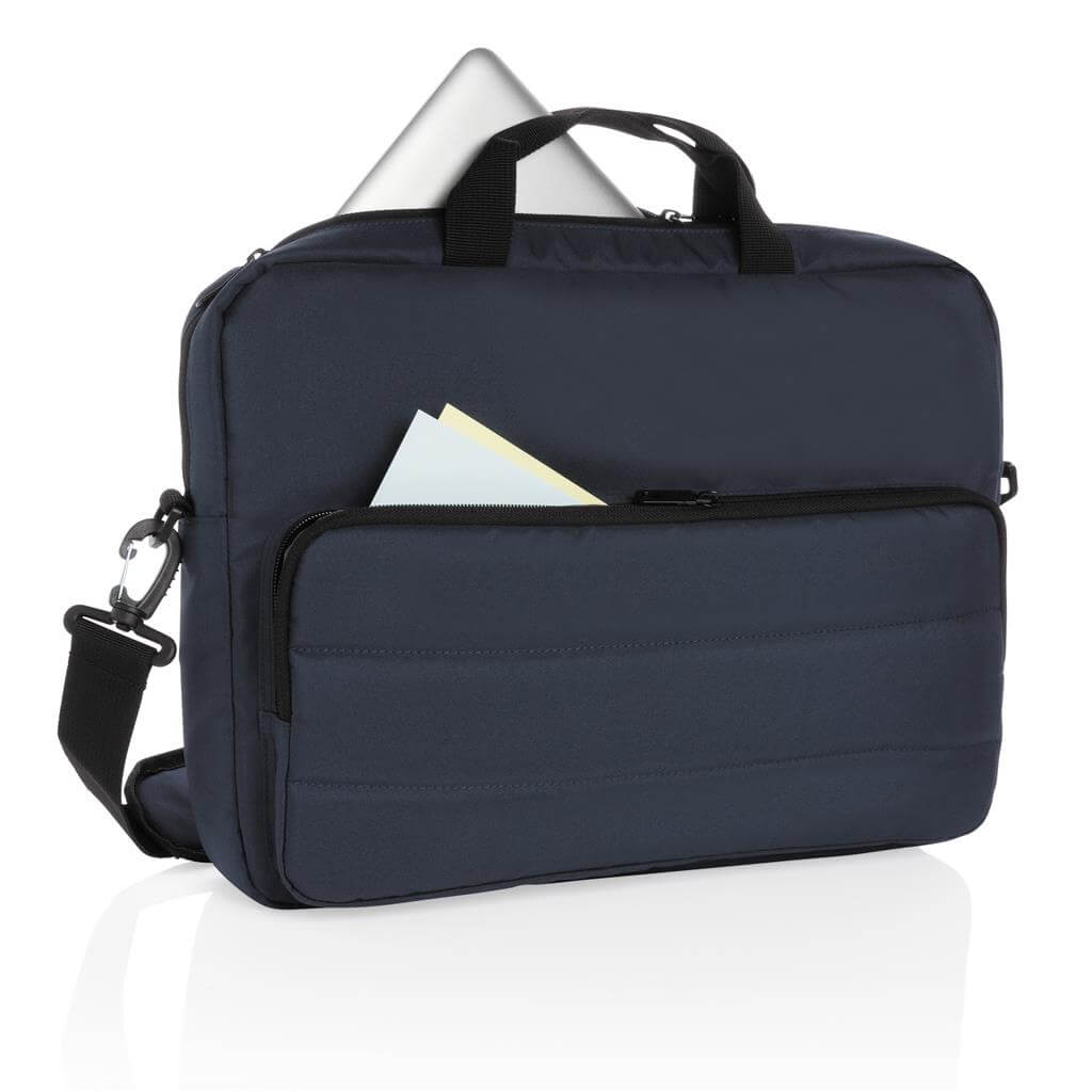 RPET 15.6" Laptop Bag - Navy Blue