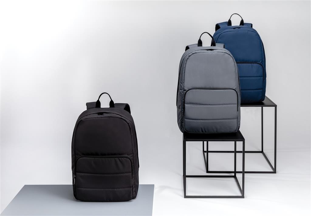 Basic 15.6" Laptop Backpack - Navy Blue