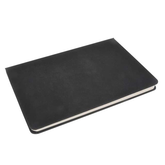 A5 rPET & FSC Certified Notebook - Black (Anti-Microbial)