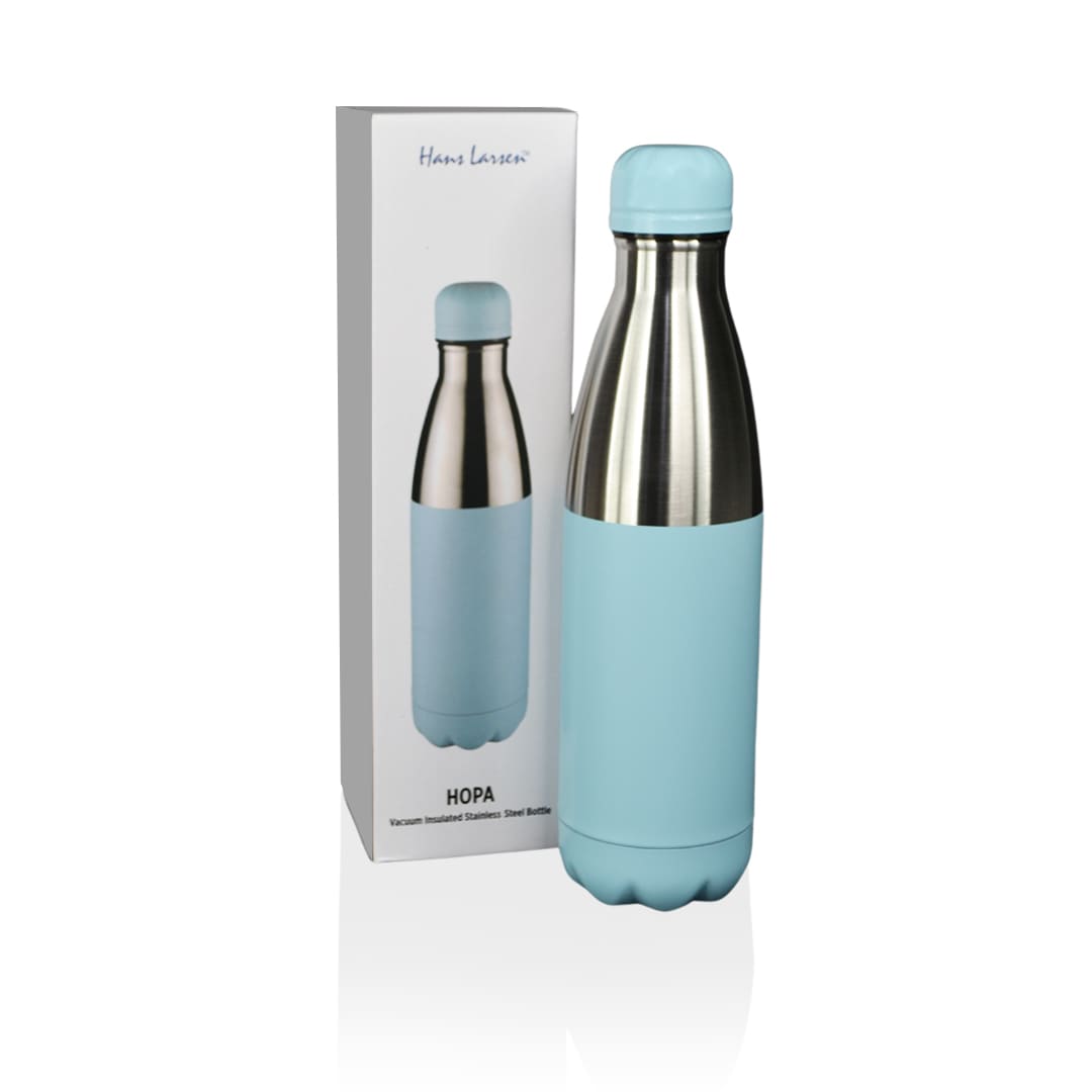 Double Wall Stainless Steel Water Bottle - Sky Blue