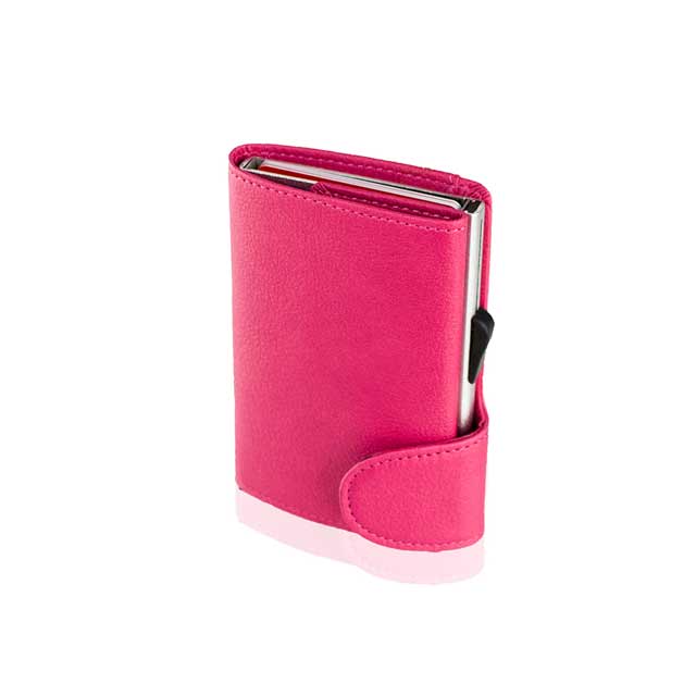 PU Cardholder Wallet Pink