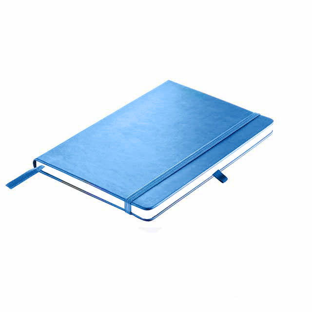 A5 Notebook With Pen Set -Aqua Blue