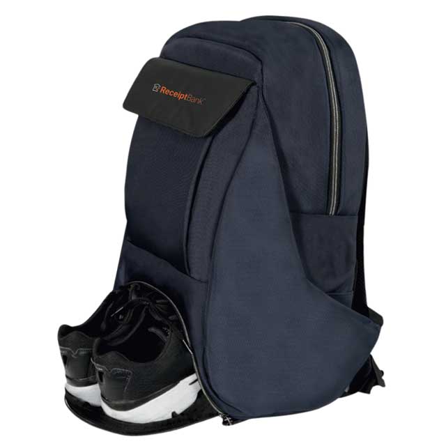 18" Laptop Backpack For Work & Sports/gym - Blue