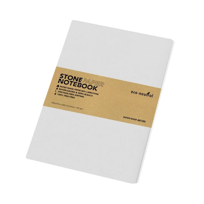 Stone Paper Tree-Free Notebook - White