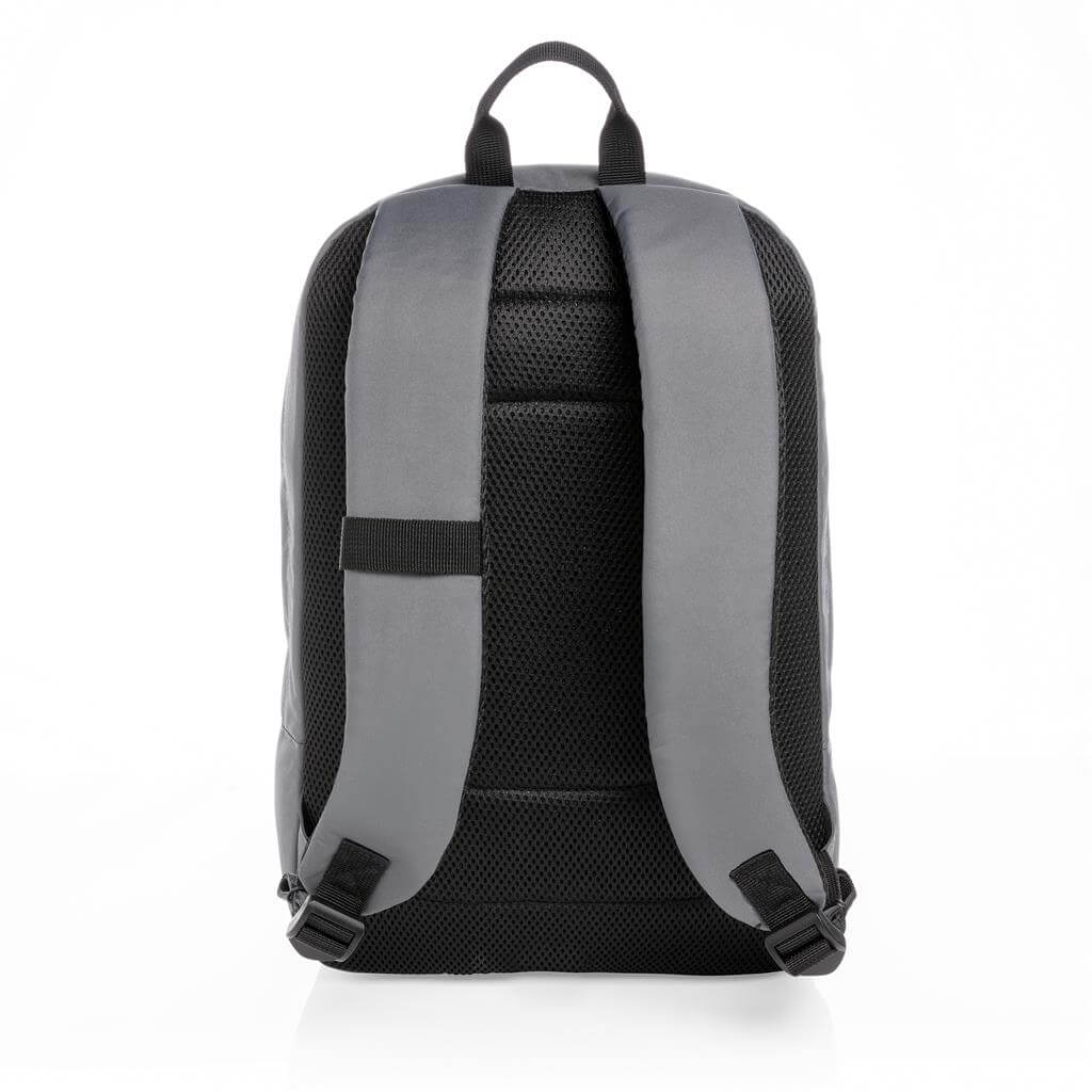 Basic 15.6" Laptop Backpack - Grey