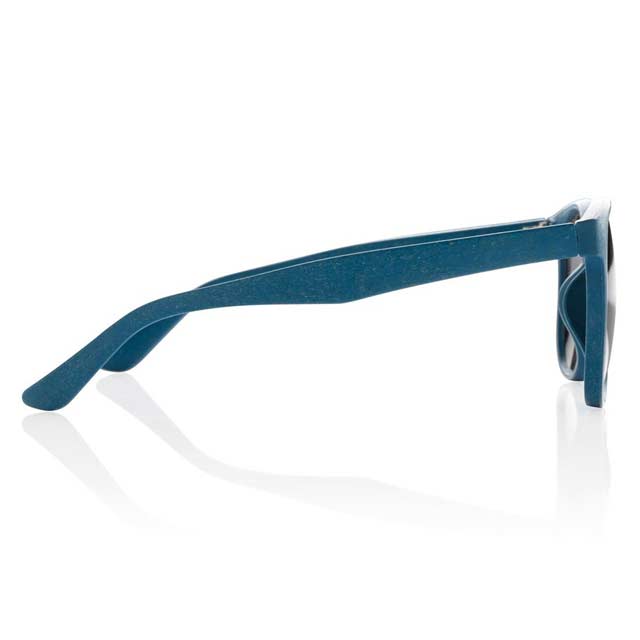 Wheat Straw Sunglasses - Blue